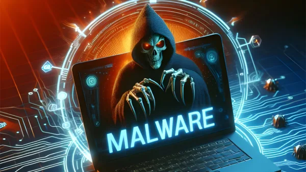 Image representing website malware